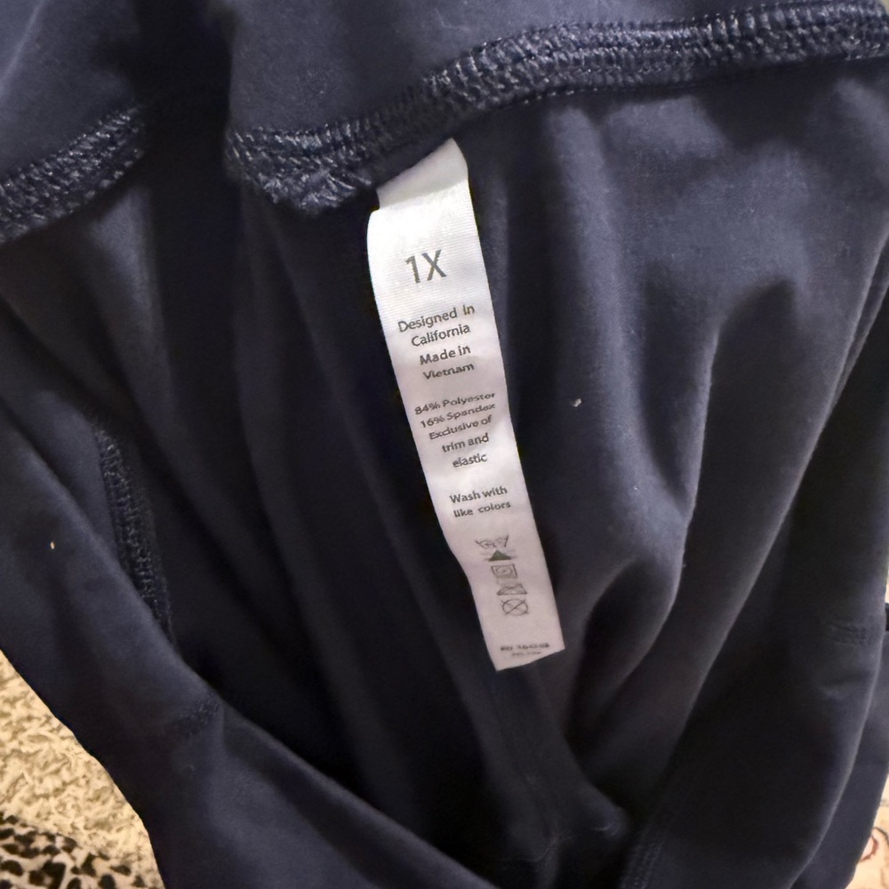 Leggings Depot Dark Blue Joggers - Picture 3 of 3